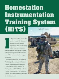 Homestation Instrumentation Training System