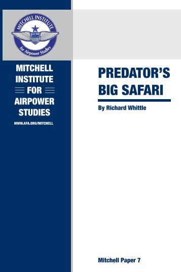 MITchEll PREDATOR'S BIG SAFARI - The Air Force Association
