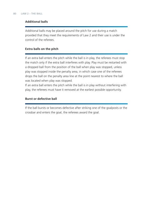 Futsal Laws of the Game - FIFA.com