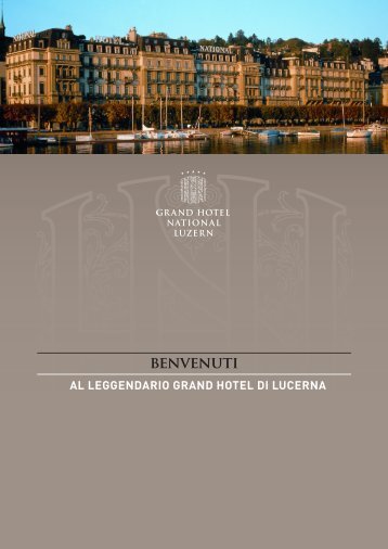 Appunti di Storia - C'ERA UNA VOLTA - Grand Hotel National