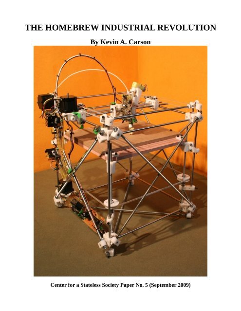 Image result for The Homebrew Industrial Revolution