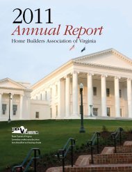 Annual Report - Home Builders Association of Virginia