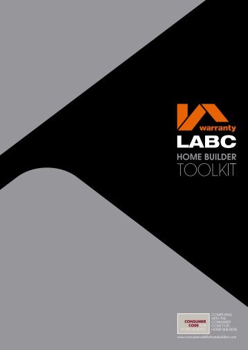 Home Builder Toolkit - LABC Warranty