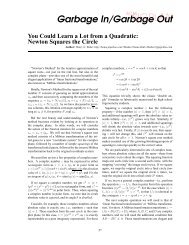 You Could Learn a Lot from a Quadratic: Newton Squares the Circle