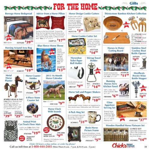 Gifts - Chick's Discount Saddlery