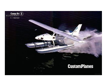 COMP AIR 8: "Heavy-Hauler Floatplane" - Aerocomp Inc.