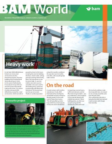 Heavy work On the road - Royal BAM Group