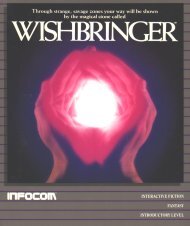 Wishbringer - The Infocom Documentation Project