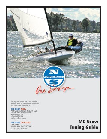 MC Scow Tuning Guide - North Sails - One Design