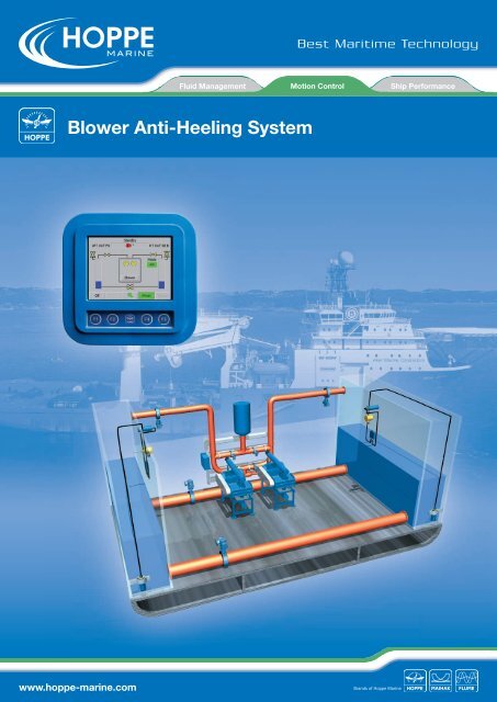 Blower Anti-Heeling System - Hoppe Marine