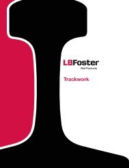 L B Foster Rail Products PDF