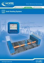 Anti-Heeling System - Hoppe Marine