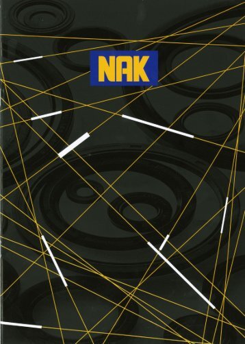 NAK Oil Seal Handbook - NBC Group