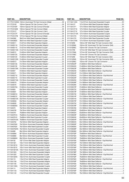 4523 Exhaust Catalogue 09inserted pages - Nelson Exhaust