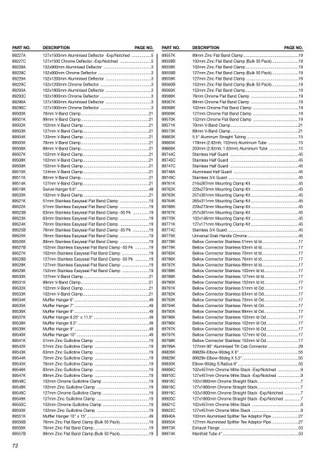 4523 Exhaust Catalogue 09inserted pages - Nelson Exhaust