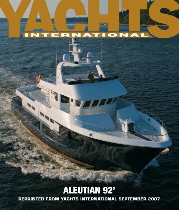 ALEUTIAN 92' - Citadel Yachts