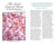 The Sweet Scent of Roses - The Herb Society of America