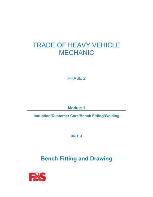 TRADE OF HEAVY VEHICLE MECHANIC - eCollege