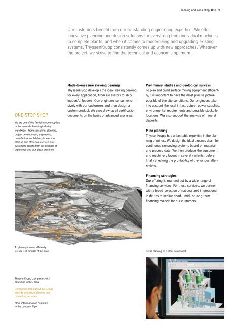 Brochure Minerals & Mining (PDF, 25.2MB) - Thyssenkrupp