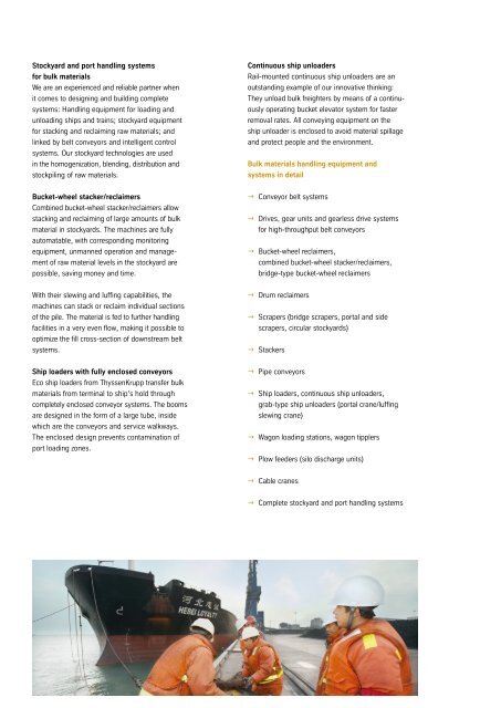 Brochure Minerals & Mining (PDF, 25.2MB) - Thyssenkrupp