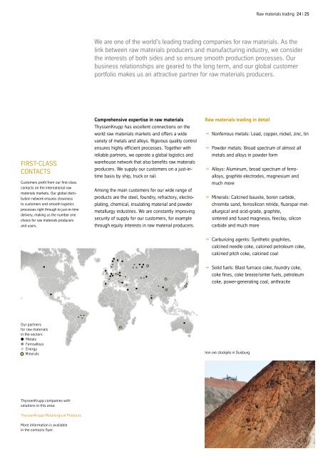 Brochure Minerals & Mining (PDF, 25.2MB) - Thyssenkrupp