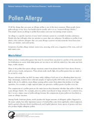 Pollen Allergy - NIAID - National Institutes of Health