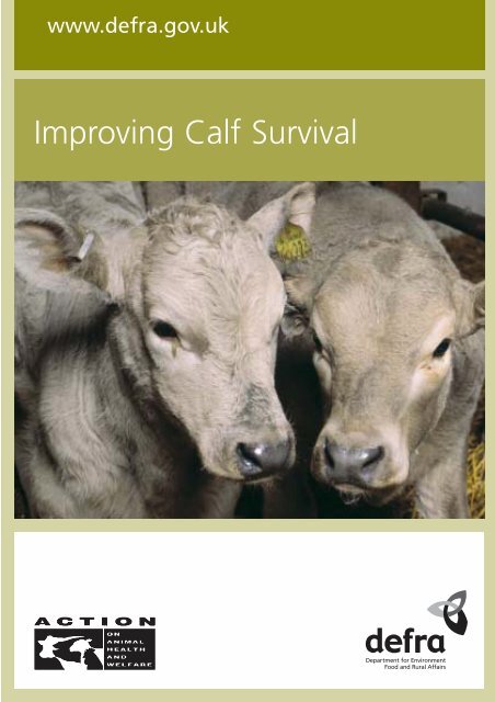 Improving calf survival - Defra