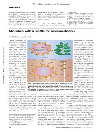 news and views - Geobacter.org