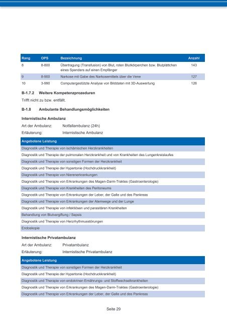 Qualitätsbericht 2010 - St. Agatha-Krankenhaus gGmbH