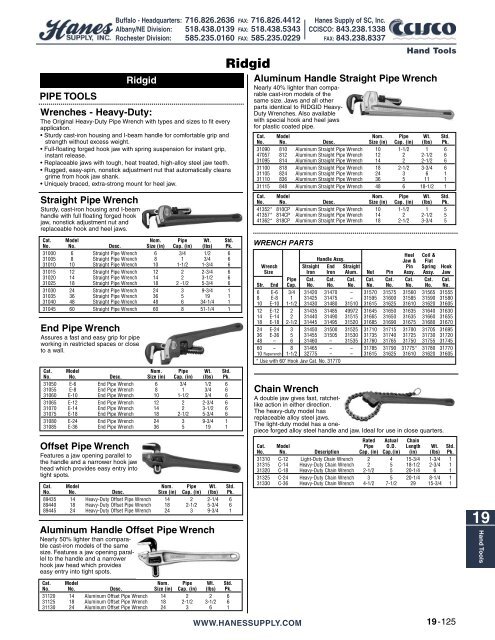 RIDGID エキスパンダーヘッド L-1ー5/8 10351