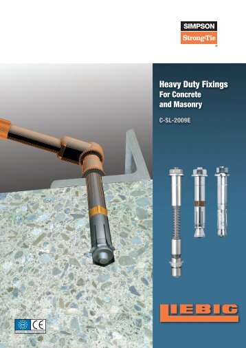 Heavy Duty Fixings - Simpson Strong-Tie