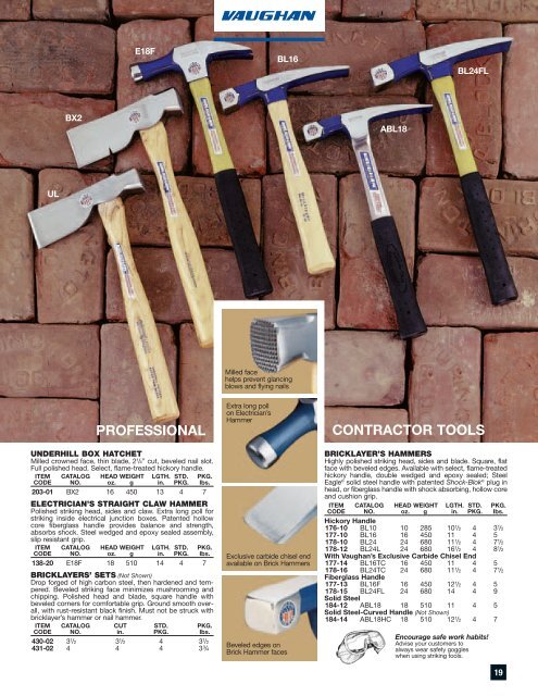 C S Osborne 222 Magnetic Tack Hammer C S Osborne Co Https Www Amazon Com Dp B00b0xku88 Ref Cm Sw R Pi Dp X Wbj6zb85 Hammer Forged Steel Hammer Handles