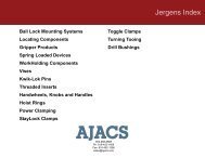 Jergens Catalog - Ajacs Die Sales Corporation