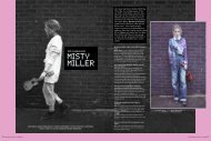 In Terms Of Music, Which Artists Have Influenced - Misty Miller