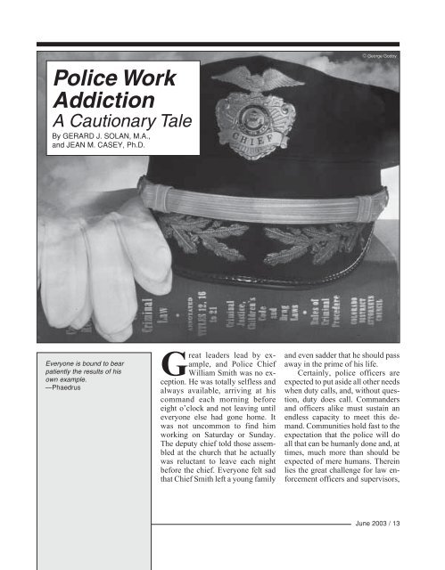 F B I Law Enforcement Bulletin - June 2003 Issue