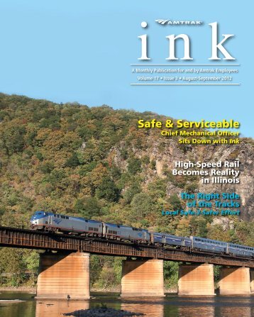 Amtrak Ink - August/September 2012