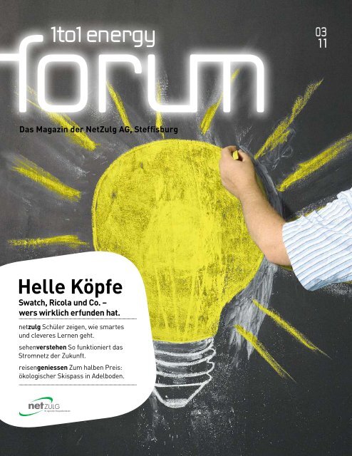 Energy Forum 3/11 - NetZulg AG