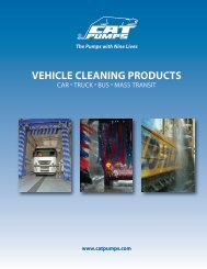 VEHICLE CLEANING PRODUCTS - Cat Pumps