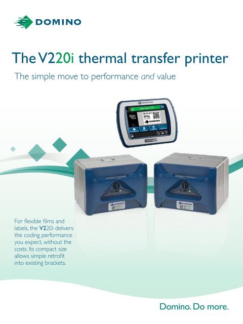domino thermal printer