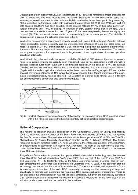 Programm Photovoltaik Ausgabe 2008 ... - Bundesamt für Energie BFE