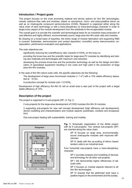 Programm Photovoltaik Ausgabe 2008 ... - Bundesamt für Energie BFE