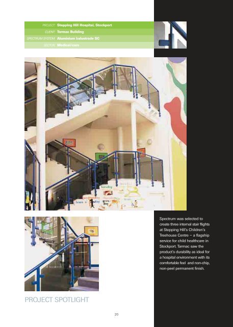 MODULAR HANDRAIL AND BALUSTRADING SYSTEMS - Neaco