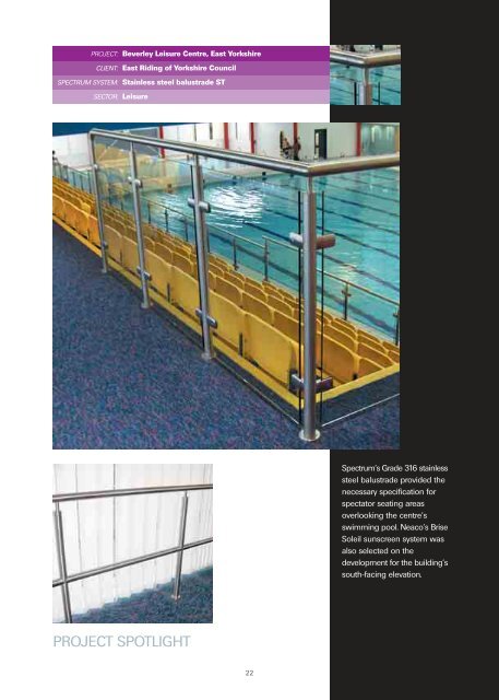 MODULAR HANDRAIL AND BALUSTRADING SYSTEMS - Neaco