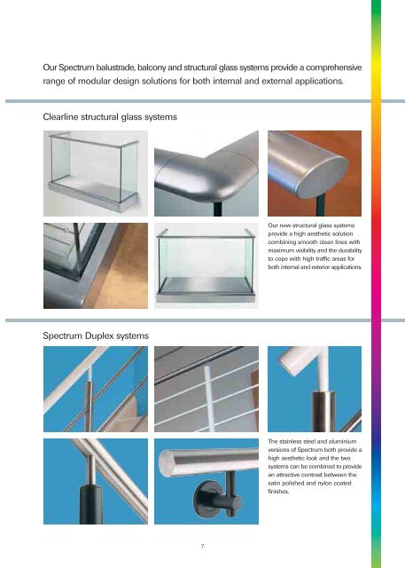 MODULAR HANDRAIL AND BALUSTRADING SYSTEMS - Neaco