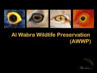 Al Wabra Wildlife Preservation (AWWP) - Qatar Sustainability Expo