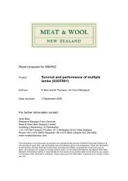 Survival and performance of multiple lambs - Beef + Lamb New ...