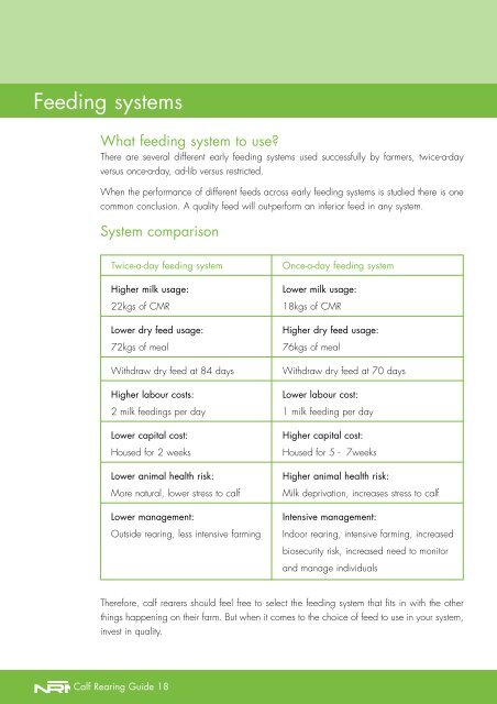 Calf Rearing Guide - NRM