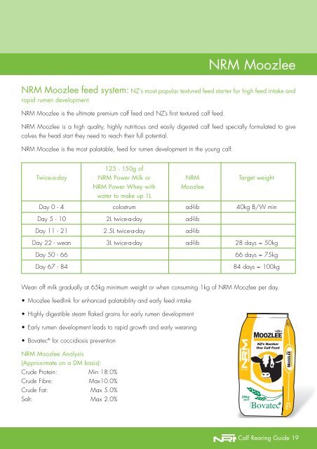 Calf Rearing Guide - NRM