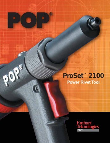 ProSet™ 2100 - Marshall Sales, Inc.