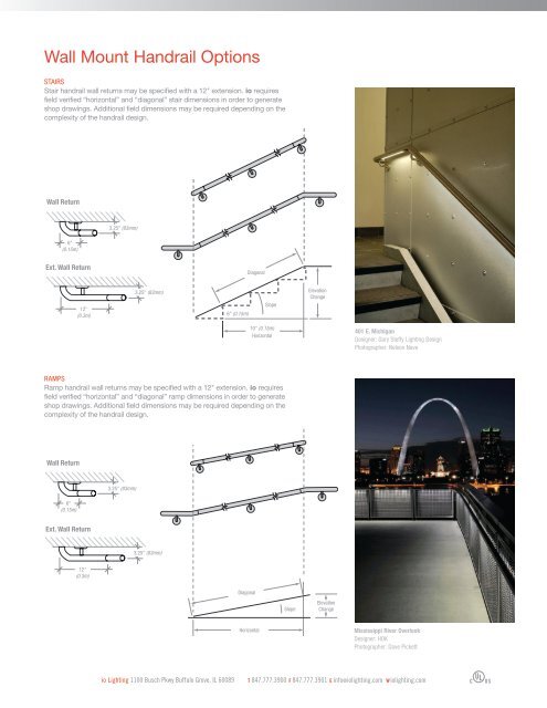 Wall Mount Handrail Options Cooper Industries